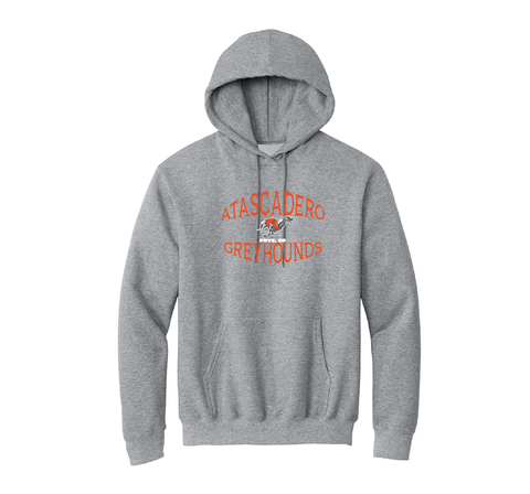 Atascadero Phys Ed Fleece Pullover Hoodie - Orange Logo