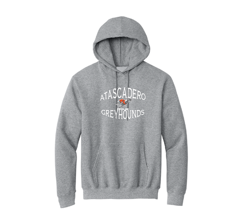 Atascadero Phys Ed Fleece Pullover Hoodie - White Logo