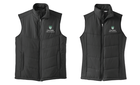 Cal Poly Office of Research Puffy Vest