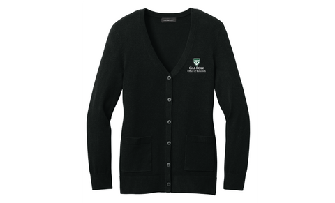 Cal Poly Office of Research Women's Button-Up Cardigan Sweater