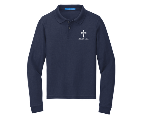 Trinity Lutheran School Long Sleeve Polo