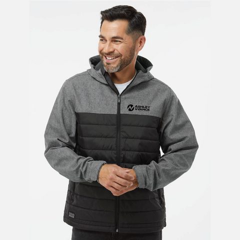 Ashley & Vance DRI DUCK Men's Pinnacle Soft Shell Puffer Jacket