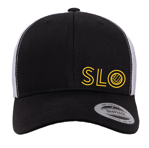 SLO Water Polo Black/White Trucker