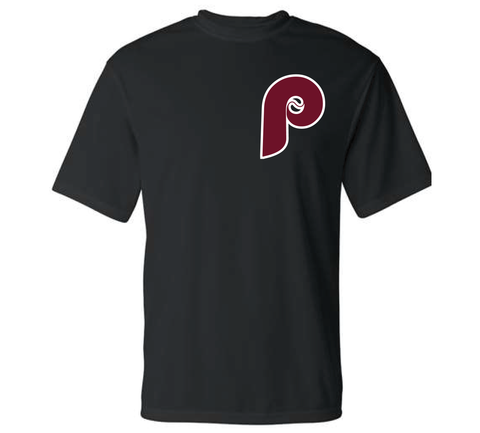 Central Coast Phillies Black Workout Shirt