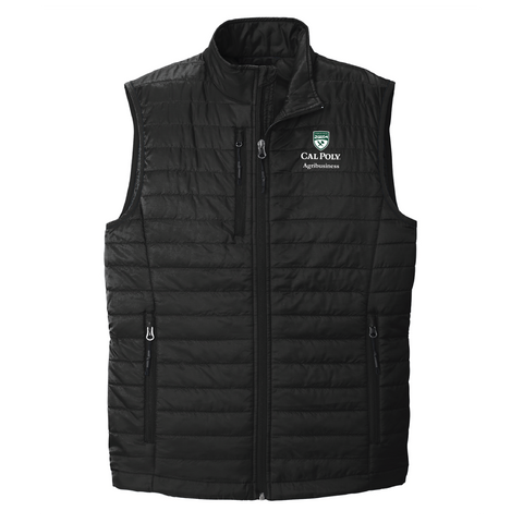 Cal Poly Agribusiness Packable Puffy Vest