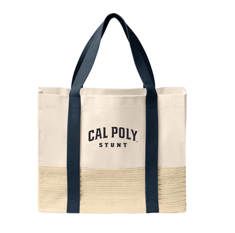 CP Stunt - Straw Market Tote