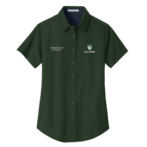 Cal Poly AFD - Ladies Short Sleeve Easy Care Shirt