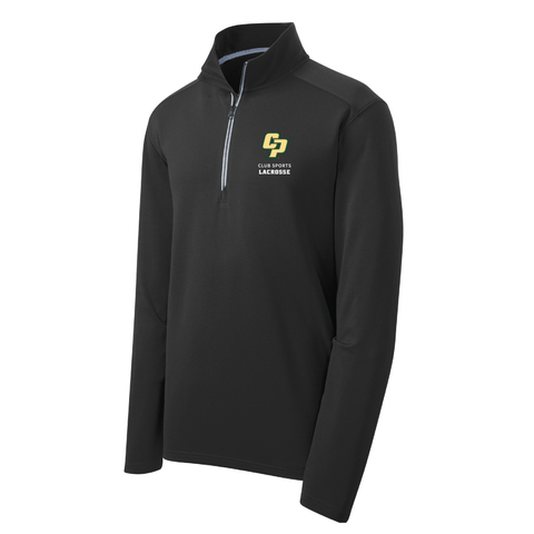 Cal Poly Lacrosse Club- Sport-Wick Textured 1/4-Zip Pullover