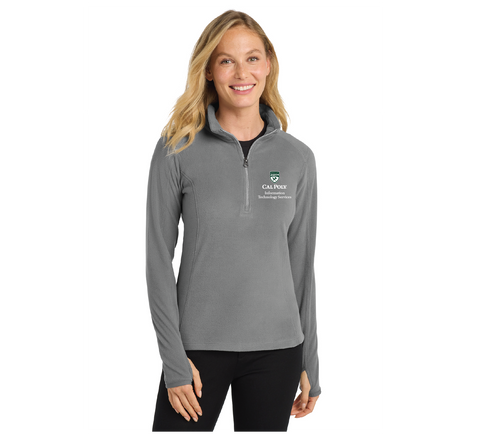 CP Information Technology - Women's Microfleece 1/2-Zip Pullover