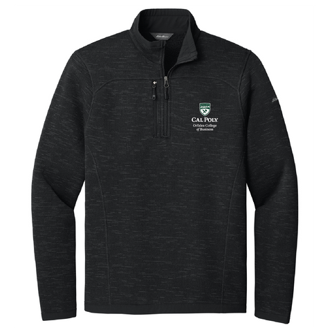 Cal Poly OCOB - Eddie Bauer® Sweater Fleece 1/4-Zip