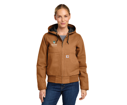 Cal Poly Plant Sciences Carhartt® Women’s Washed Duck Active Jacket