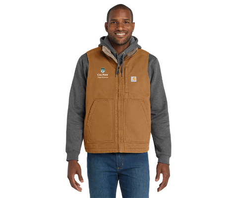 Cal Poly Plant Sciences Carhartt® Sherpa-Lined Mock Neck Vest