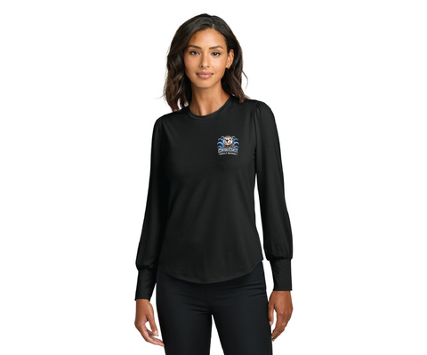 Central Coast Adult School Women’s Stretch Jersey Long Sleeve Top