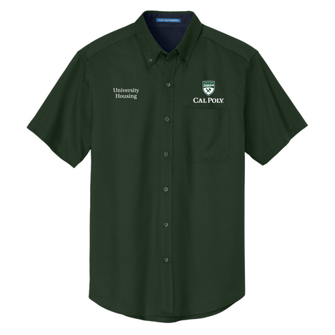 Cal Poly Custodial Operations - Short Sleeve Twill Shirt