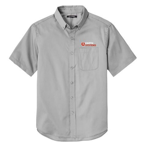 Earth Systems - Short Sleeve Twill Shirt