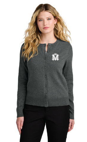 Mission College Prep Ladies M-Crown Cardigan