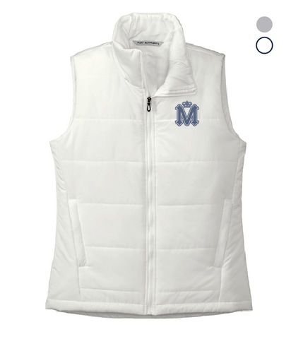Mission College Prep Ladies Puffy Vest