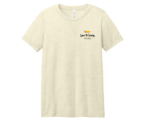 Love to Learn Preschool Adult Tee
