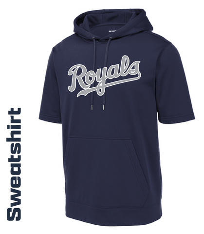 Mission College Prep Baseball Short Sleeve Hoodie