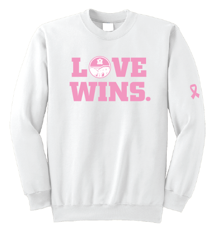 Mission - MCP Think Pink Love Wins Crewneck