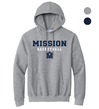 Mission College Prep Basketball Hoodie