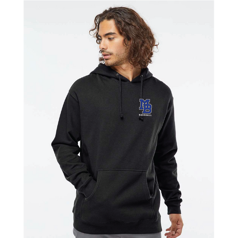 MBHS Baseball Heavyweight Pullover Hoodie