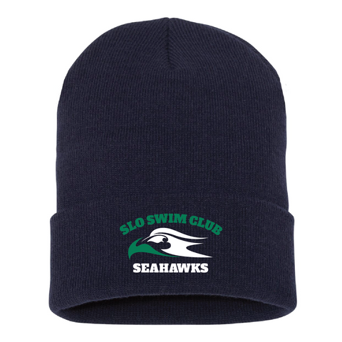 SLO Swim Club Cuffed Beanie