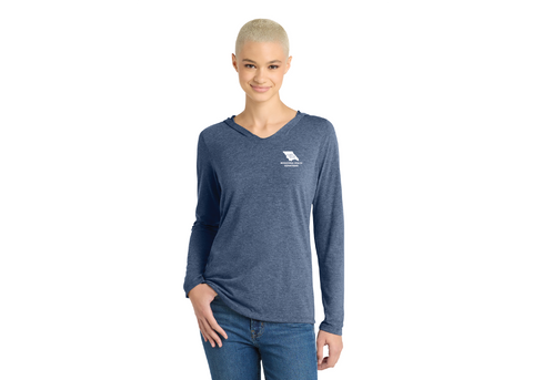 County of SLO Behavioral Health Department - Ladies Long Sleeve Hooded Tee