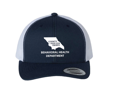 County of SLO Behavioral Health Department - Snapback Trucker Hat