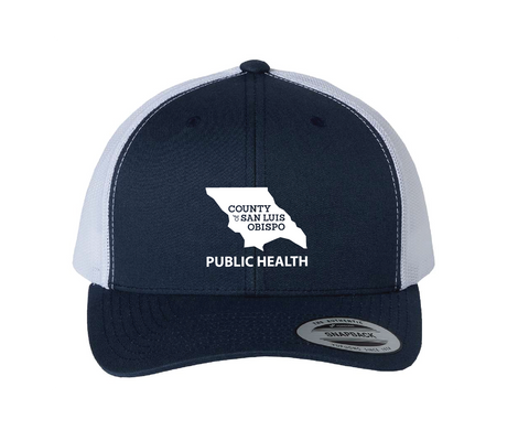 County of SLO Public Health - Snapback Trucker Hat