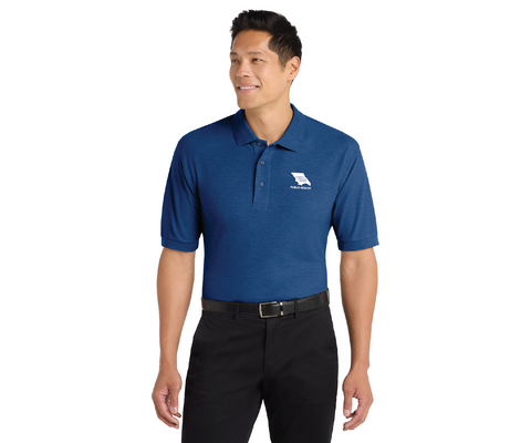County of SLO Public Health- Cotton Pique Polo