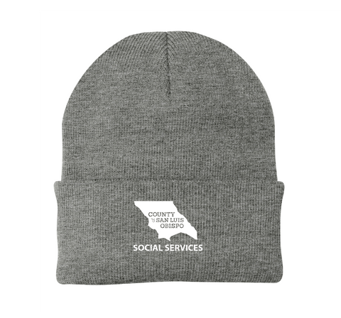 SLO County Social Services - Knit Cap