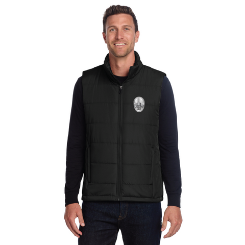SLO Police Badge Puffy Vest