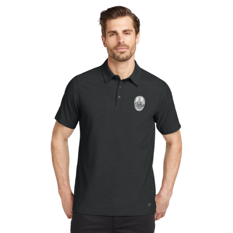 SLO Police Badge Onyx Polo