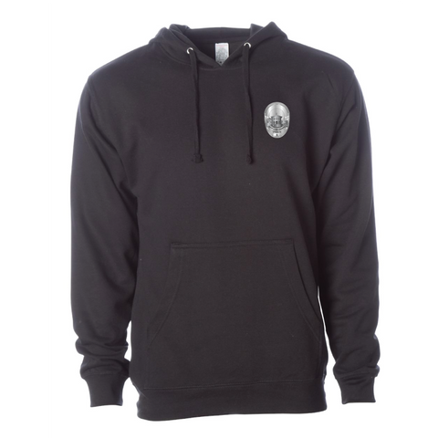 SLO Police Badge Midweight Hooded Sweatshirt