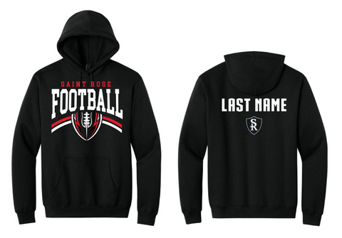 Saint Rose Flag Football Hoodie