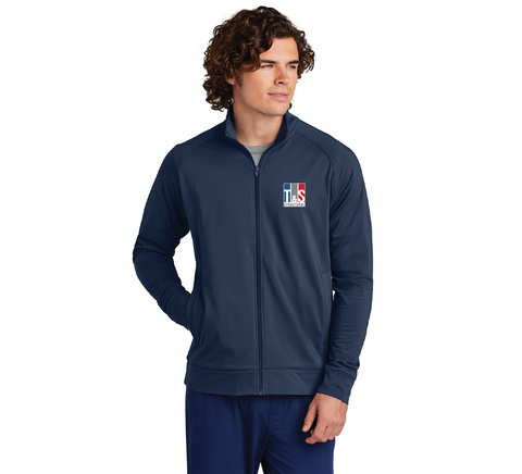 T&S Structural - Men's Sport-Wick® Stretch Full-Zip Cadet Jacket