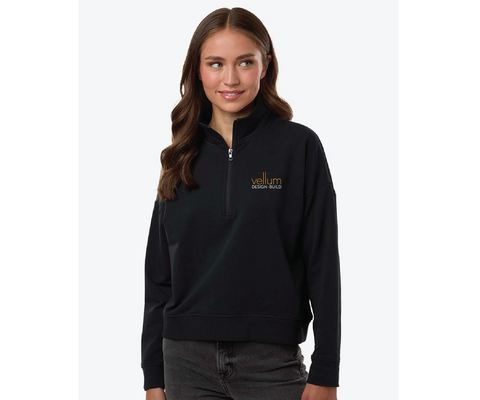 Vellum Design Build Women's 1/4-Zip Pullover