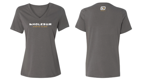 Wholesum Women’s Relaxed Jersey V-Neck Tee