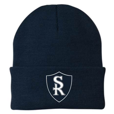 Saint Rose Cuffed Beanie