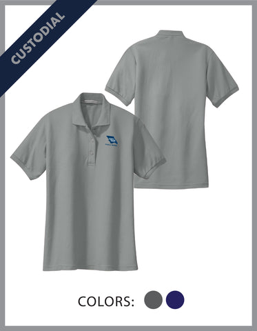 SLO Public Works - (Custodial) Ladies Cotton Pique Polo