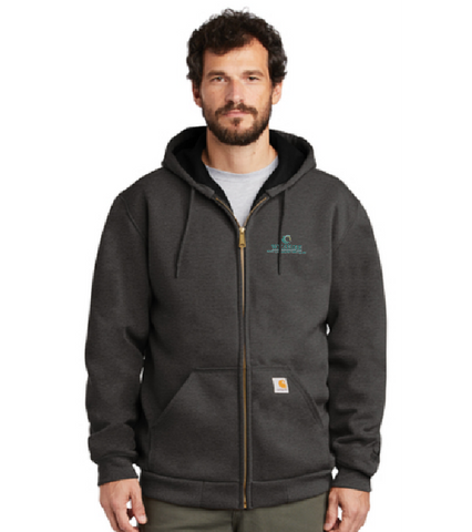 WH - Carhartt® Rain Defender® Rutland Thermal-Lined Zip Hoodie