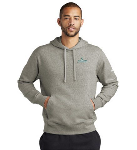 WH - Nike Club Fleece Sleeve Swoosh Pullover Hoodie